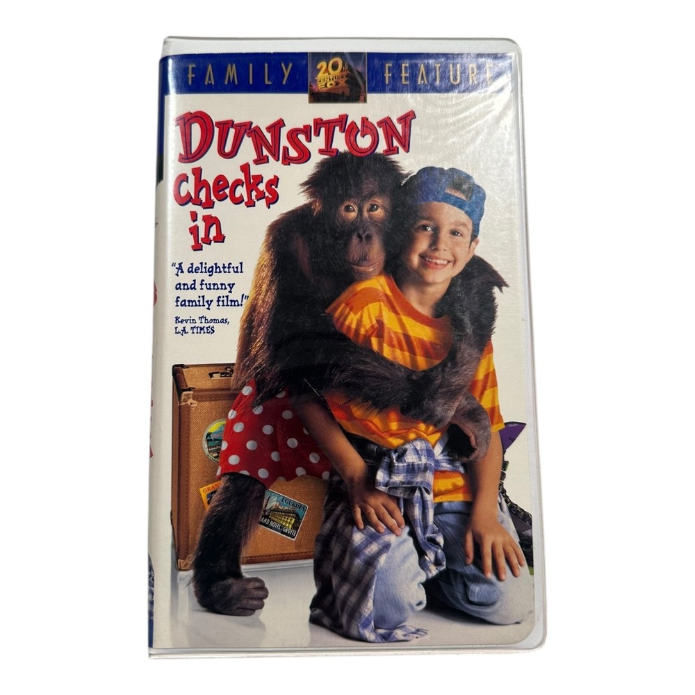 Dunston Checks In VHS Family‎ Movie 1996 20th Century Fox
